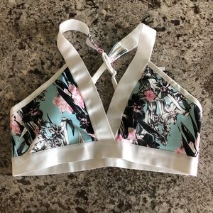Nike Floral Indy Light Bra - XL